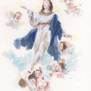 Lámina Virgen de la Inmaculada