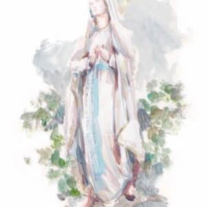 Virgen de Lourdes clásica